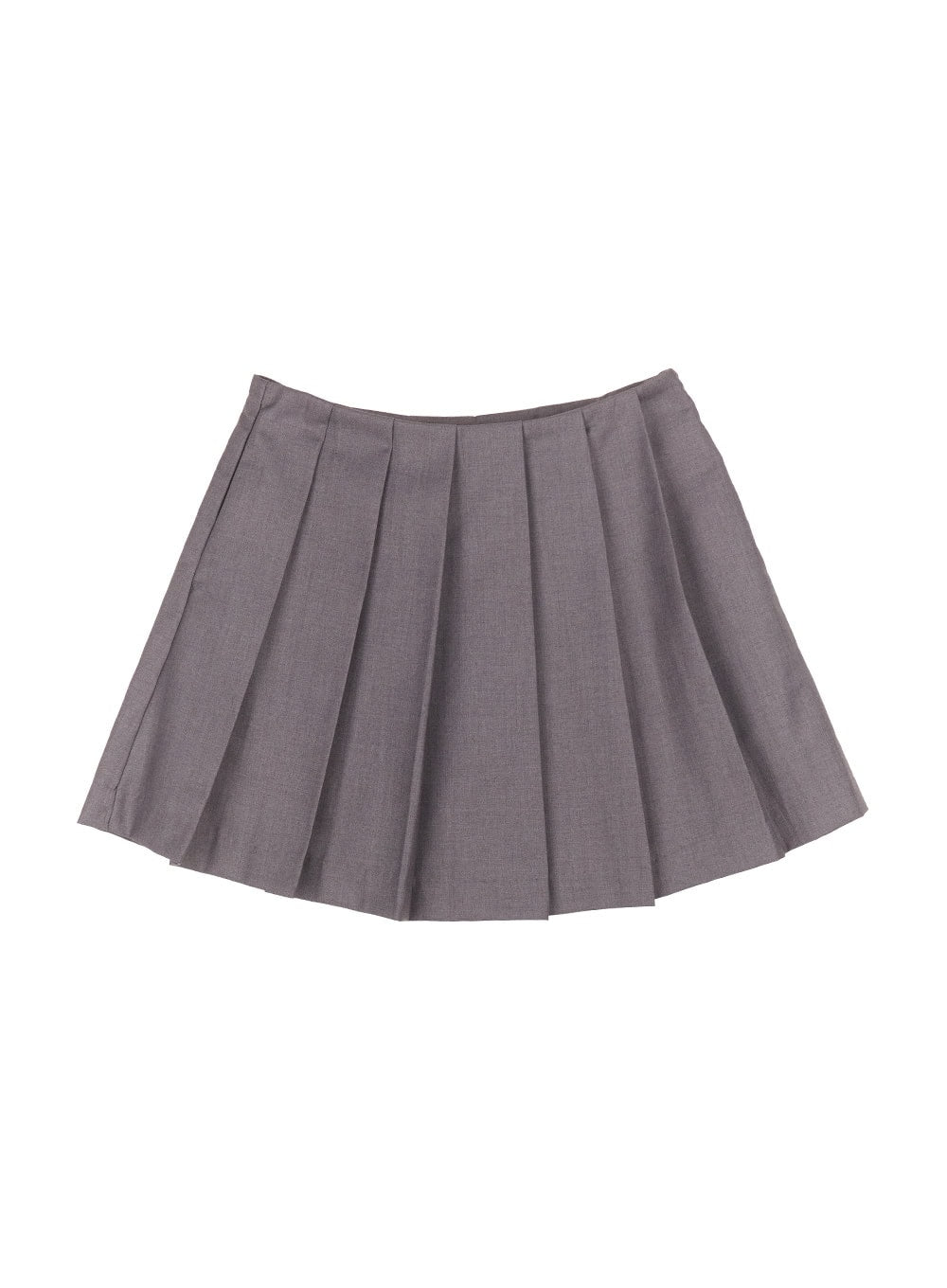 Basic Pleated Mini Skirt  CM512
