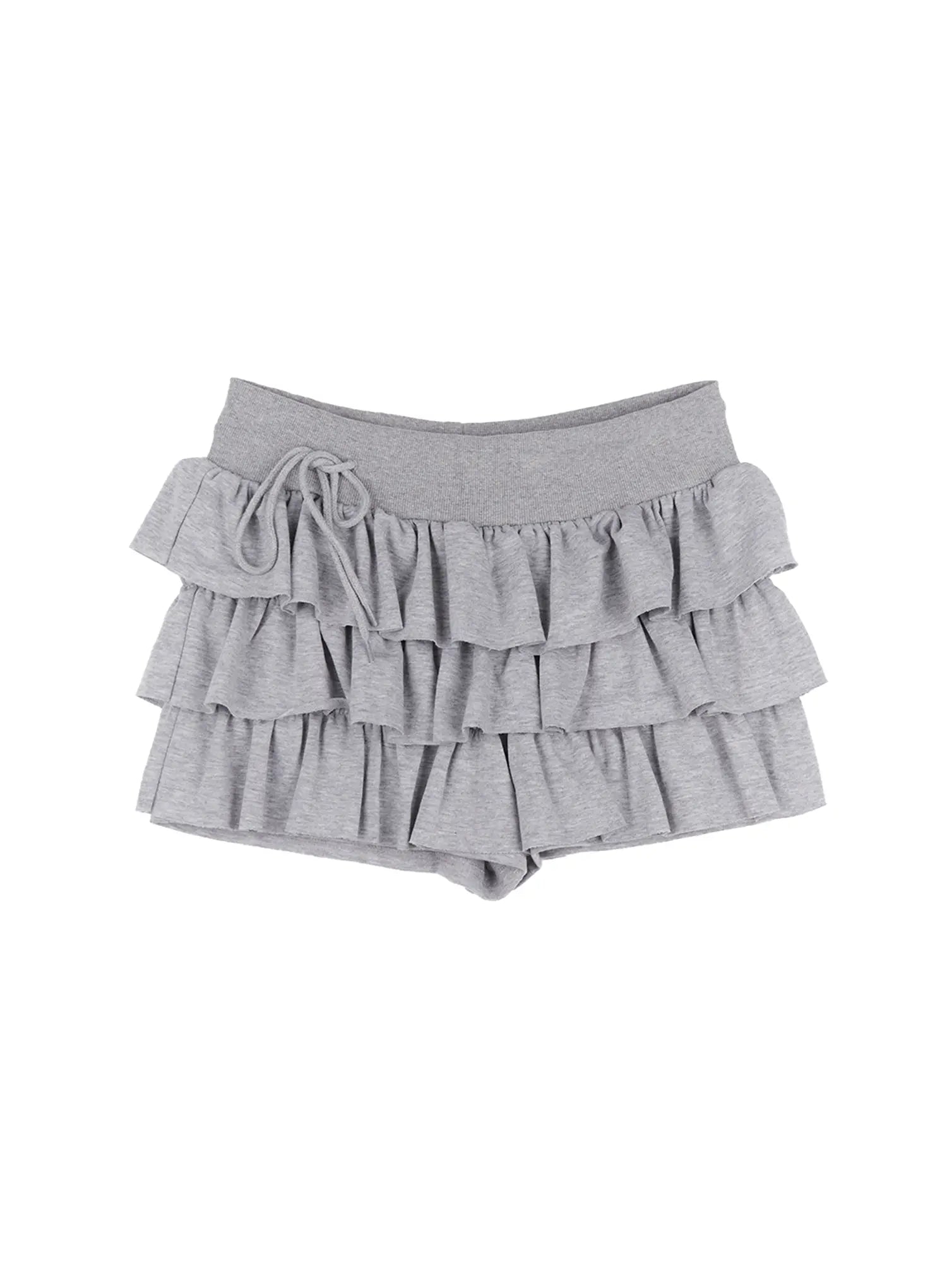 Ruffle Layered Mini Skirt CL501