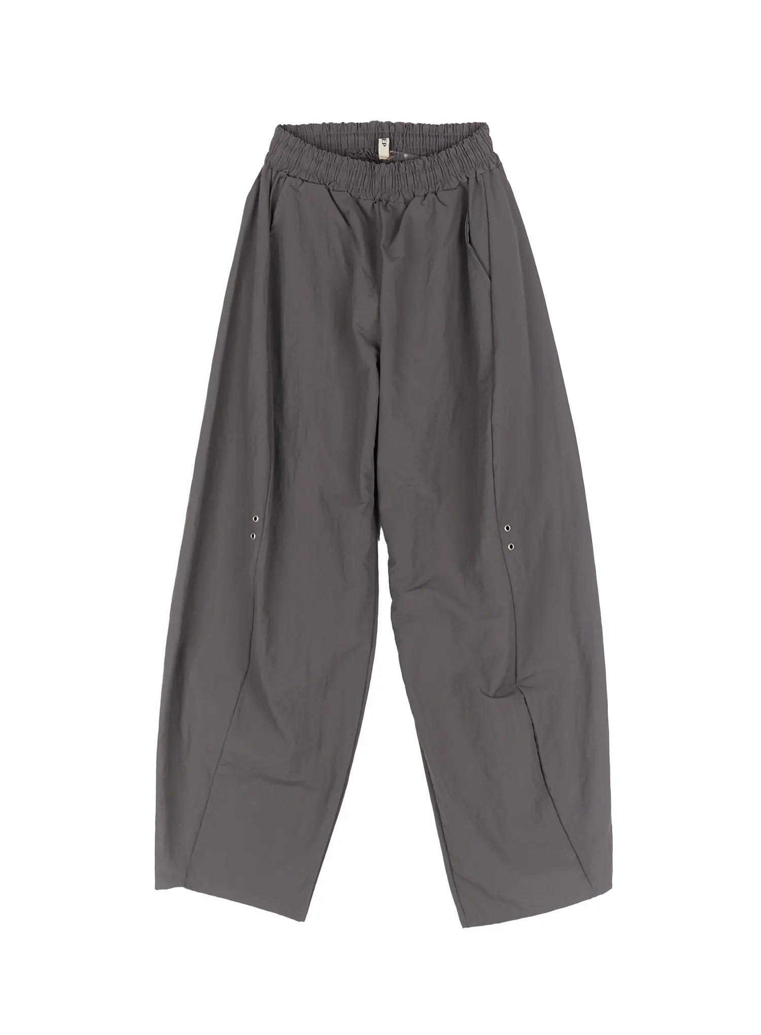 Wide-Leg Eyelet Nylon Pants CU511