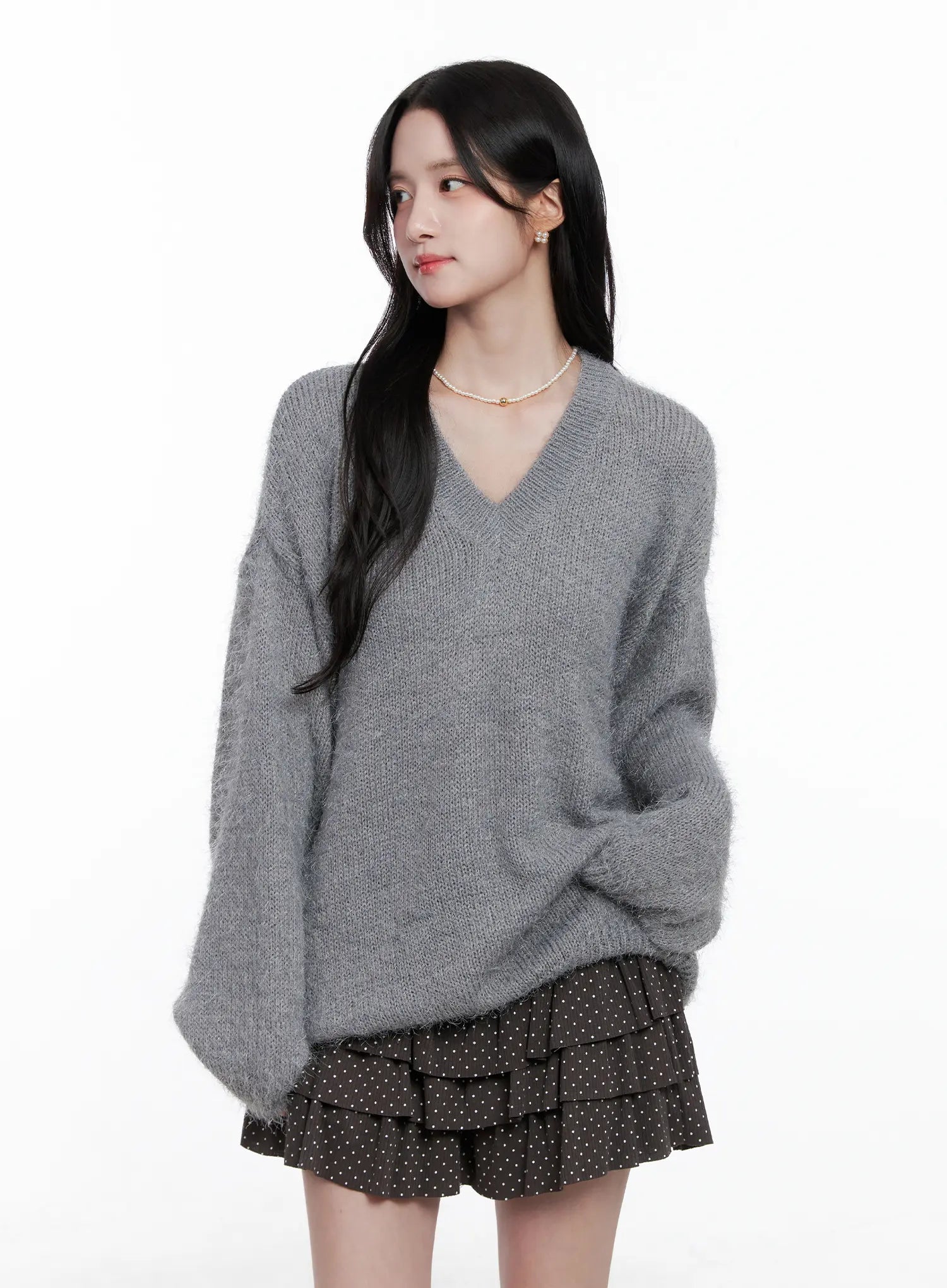 Cozy V-Neck Sweater CS519