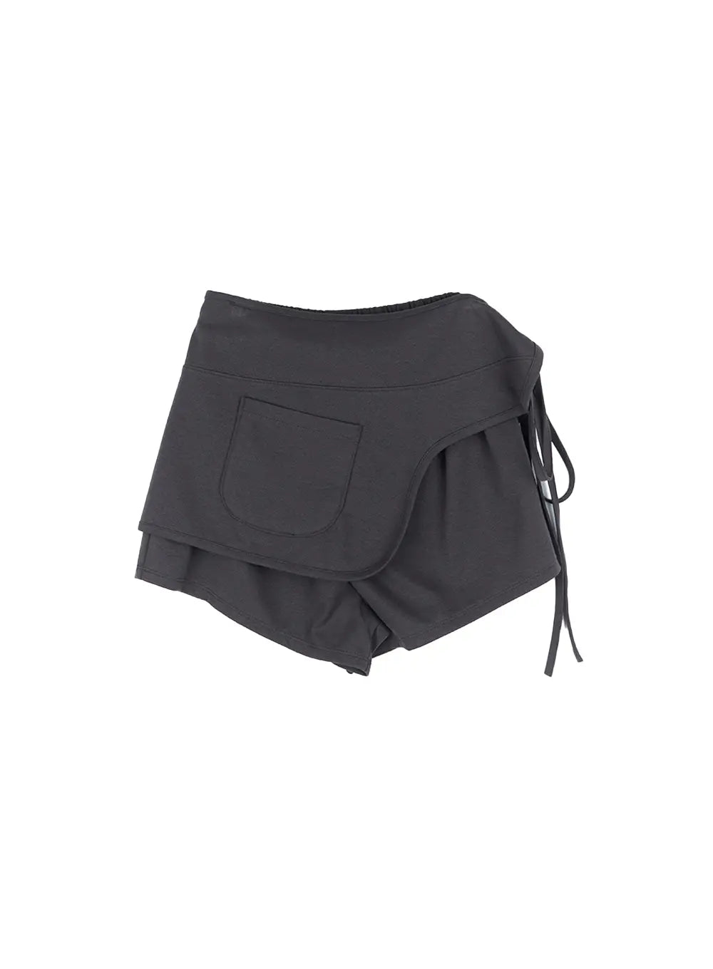 Ribbon-Tie Wrap Skort CL504