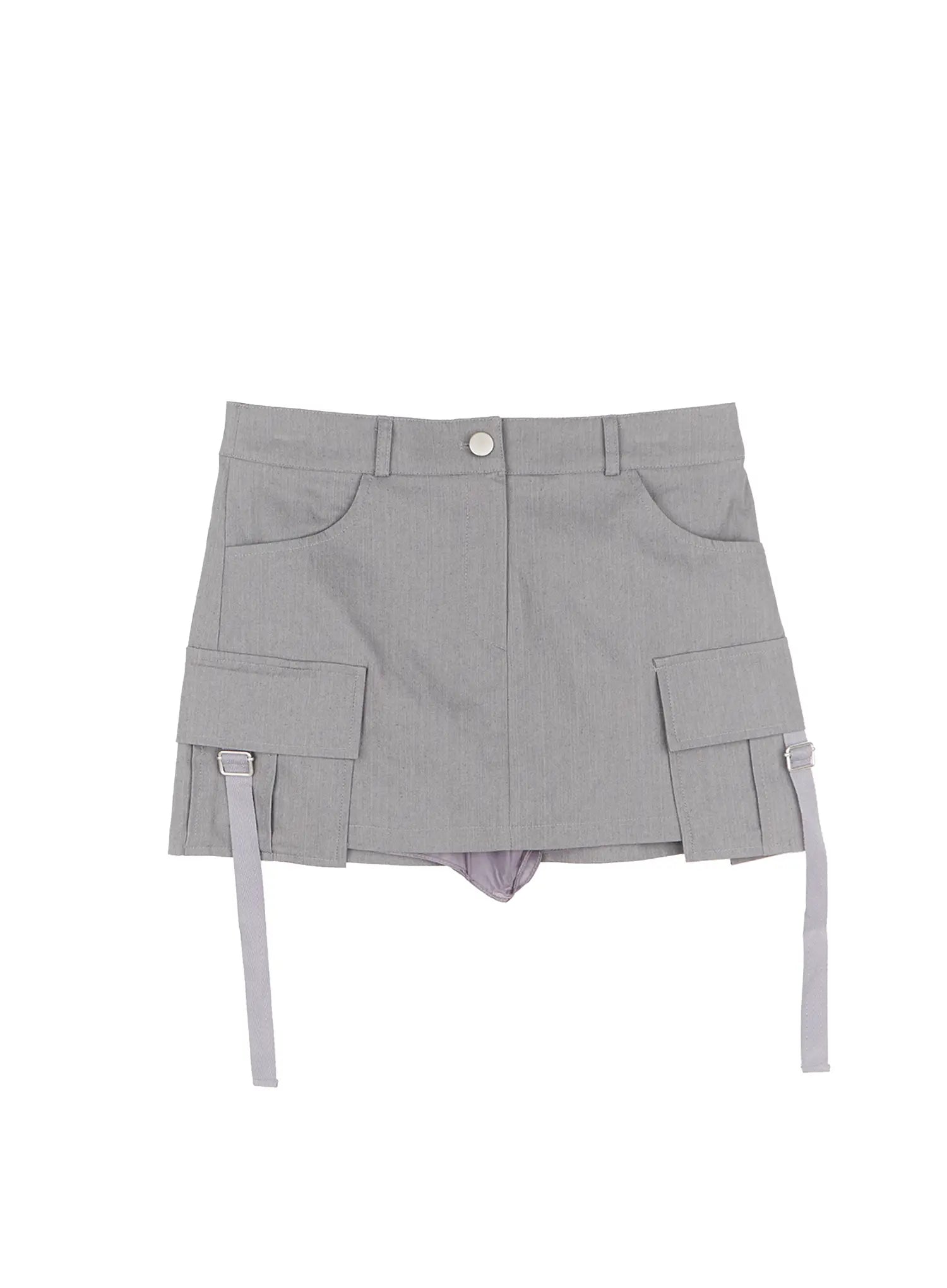 Chic Cargo Mini Skirt CU520
