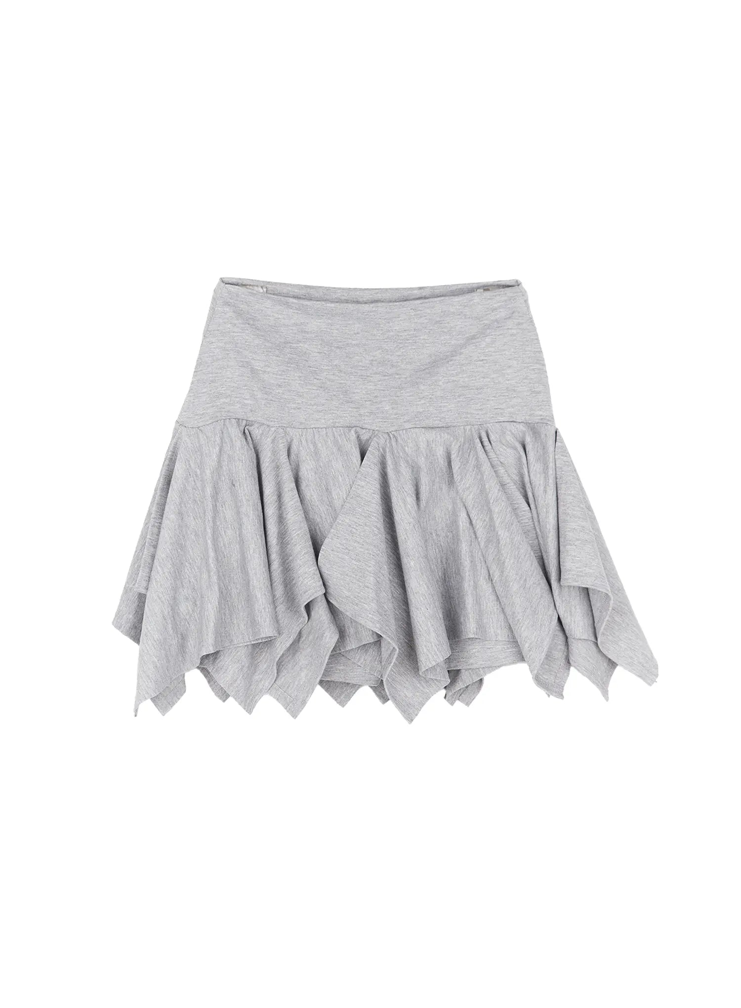 Flared Ruffle Mini Skirt CU520