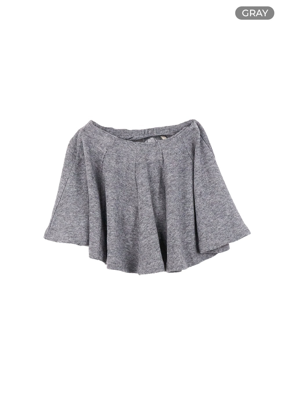 Chic Flared Polyester Mini Skirt CS425