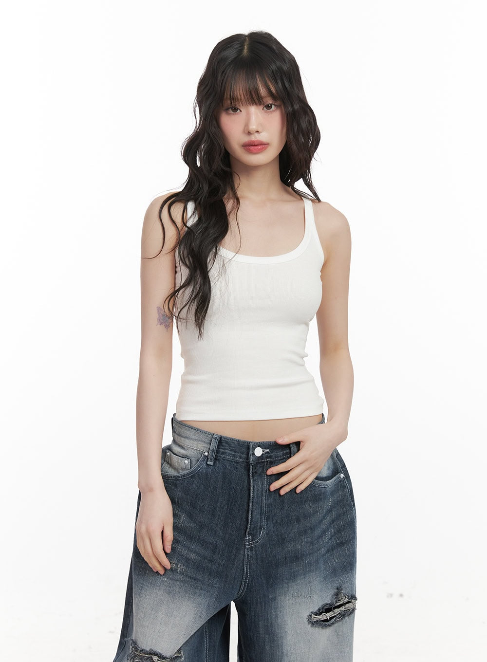 Essential Crop Tank Top CJ523