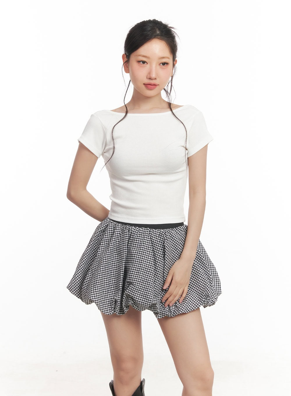 Backless Ribbed Crop Top CA529