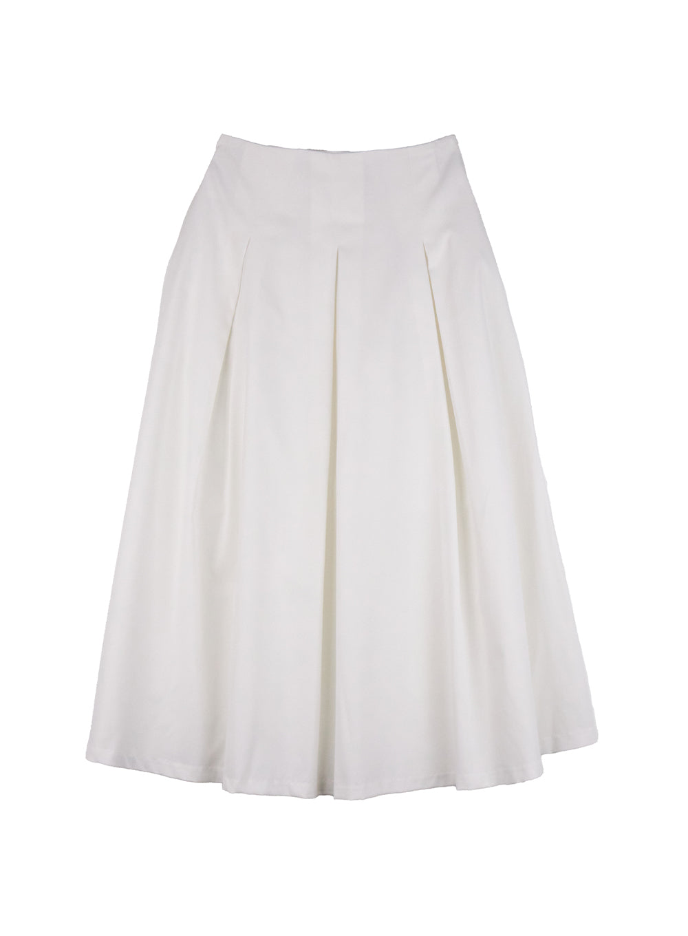 Flared Pintuck Midi Skirt CF503