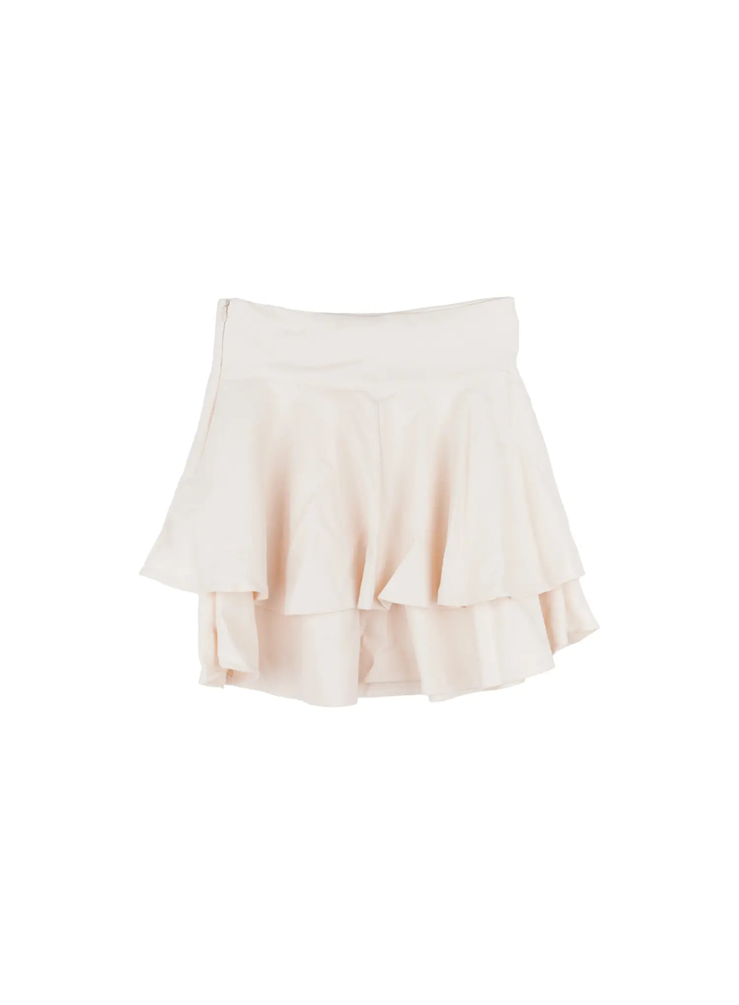 High Waist Tiered Mini Skirt CS523