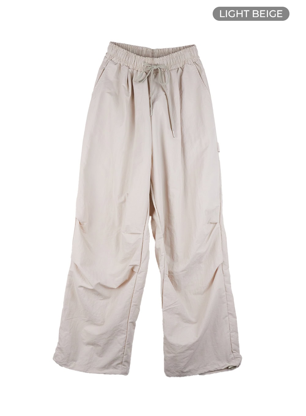 Men's Pintuck Nylon Wide Fit Pants CL429