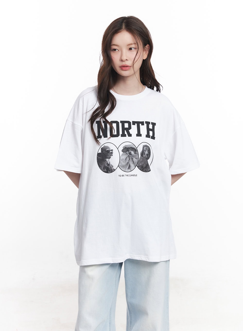 Oversized Baggy Graphic Tee CY519