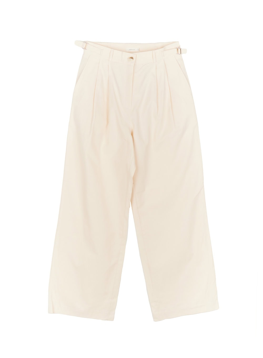 Pintuck Cotton Tailored Trousers CA502