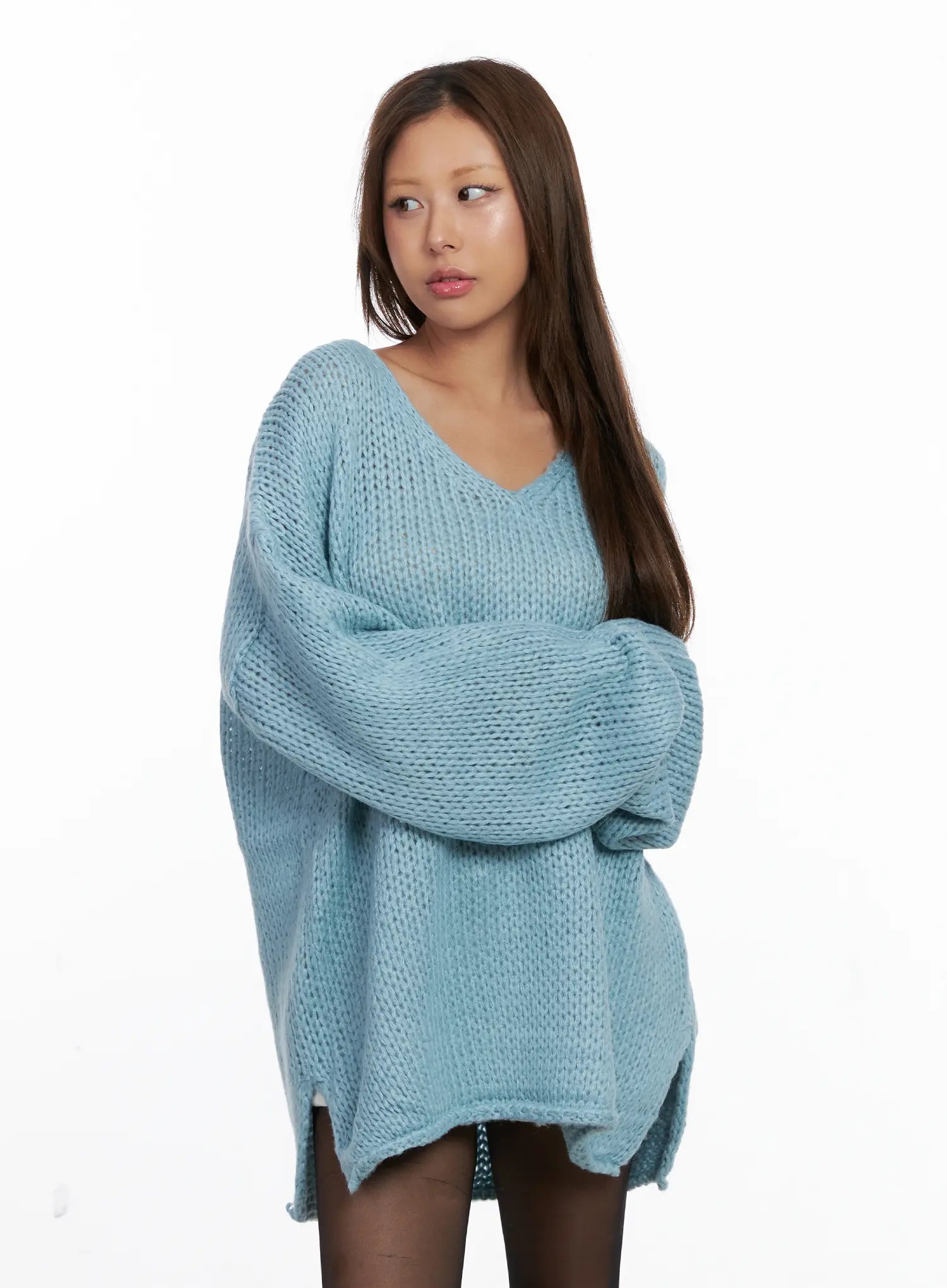 Chunky Loose-Fit Sweater CS524