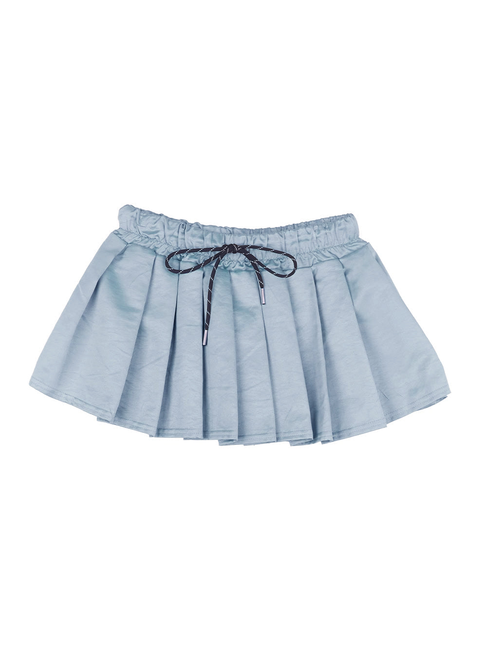 Low-Rise Frill Pleated Mini Skirt CA503