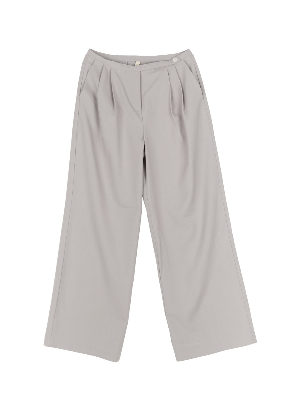 Elegant Pintuck Wide-Fit Trousers CY519
