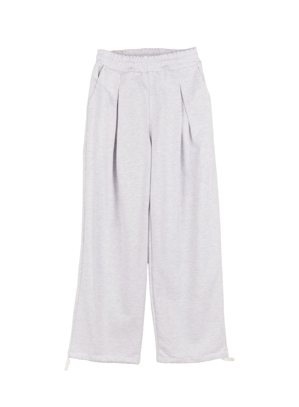 Pintuck Wide-Leg Sweatpants CA504