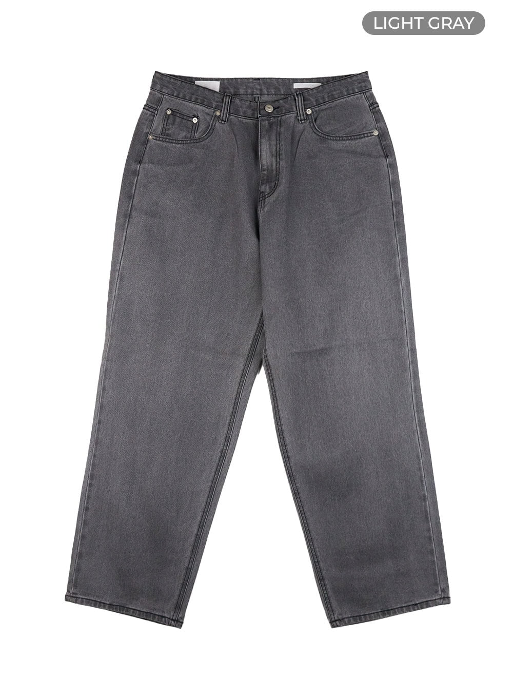 Men's Denim-Washed Loose Fit Jeans CL429