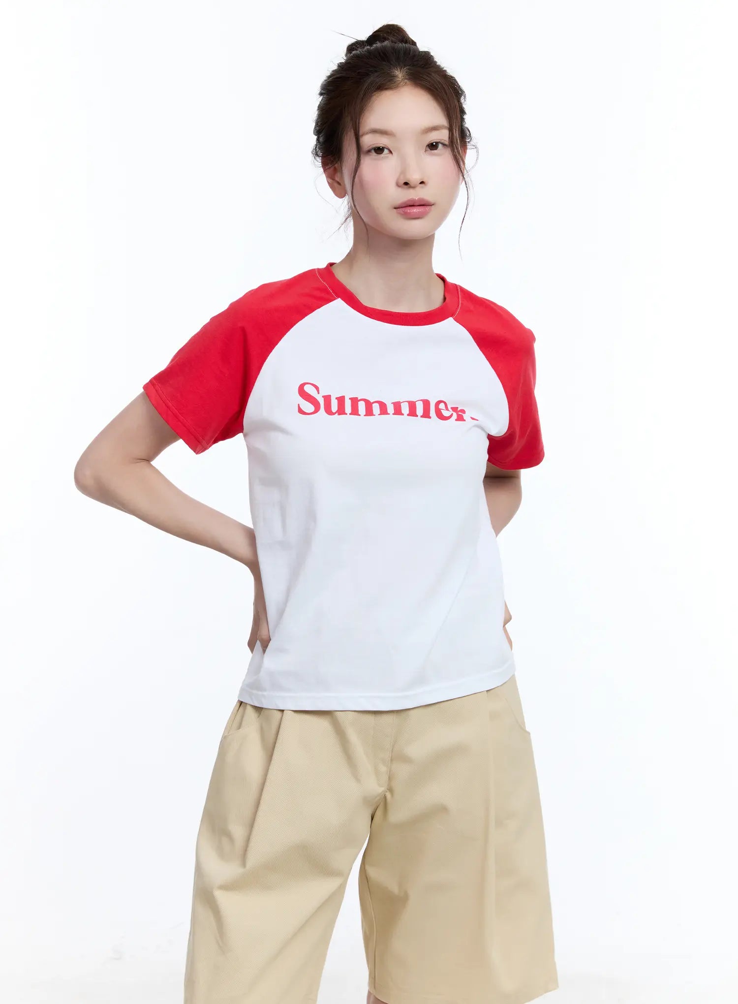 Raglan Graphic Tee CU513