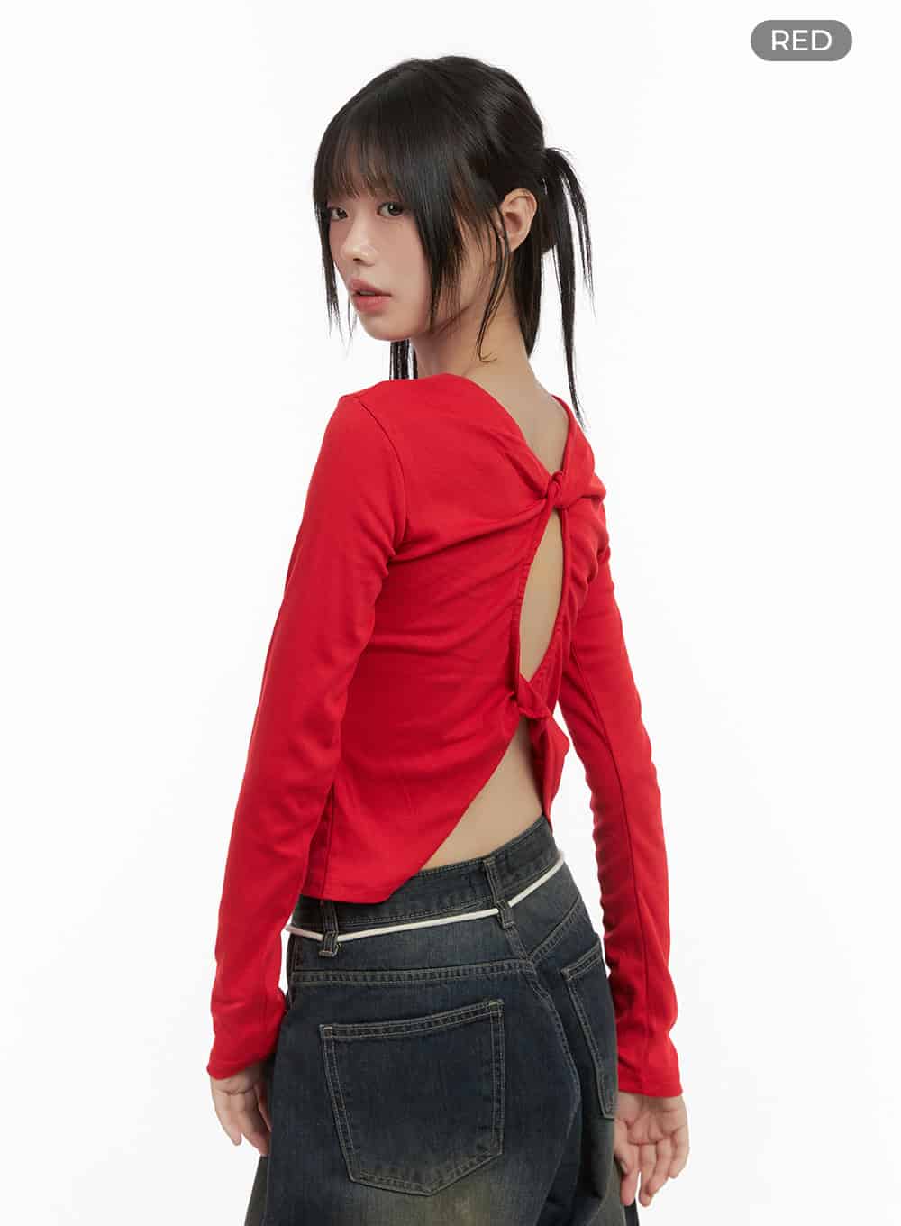 Twist Detail Crop Top CS410