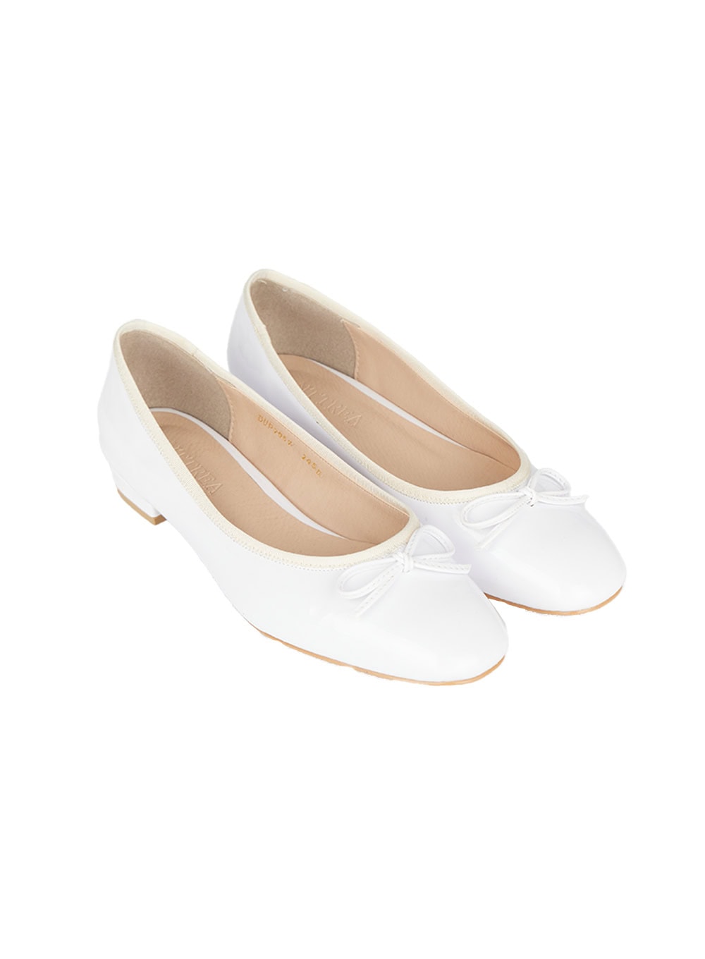 Ribbon Gloss Ballet Flats CY515