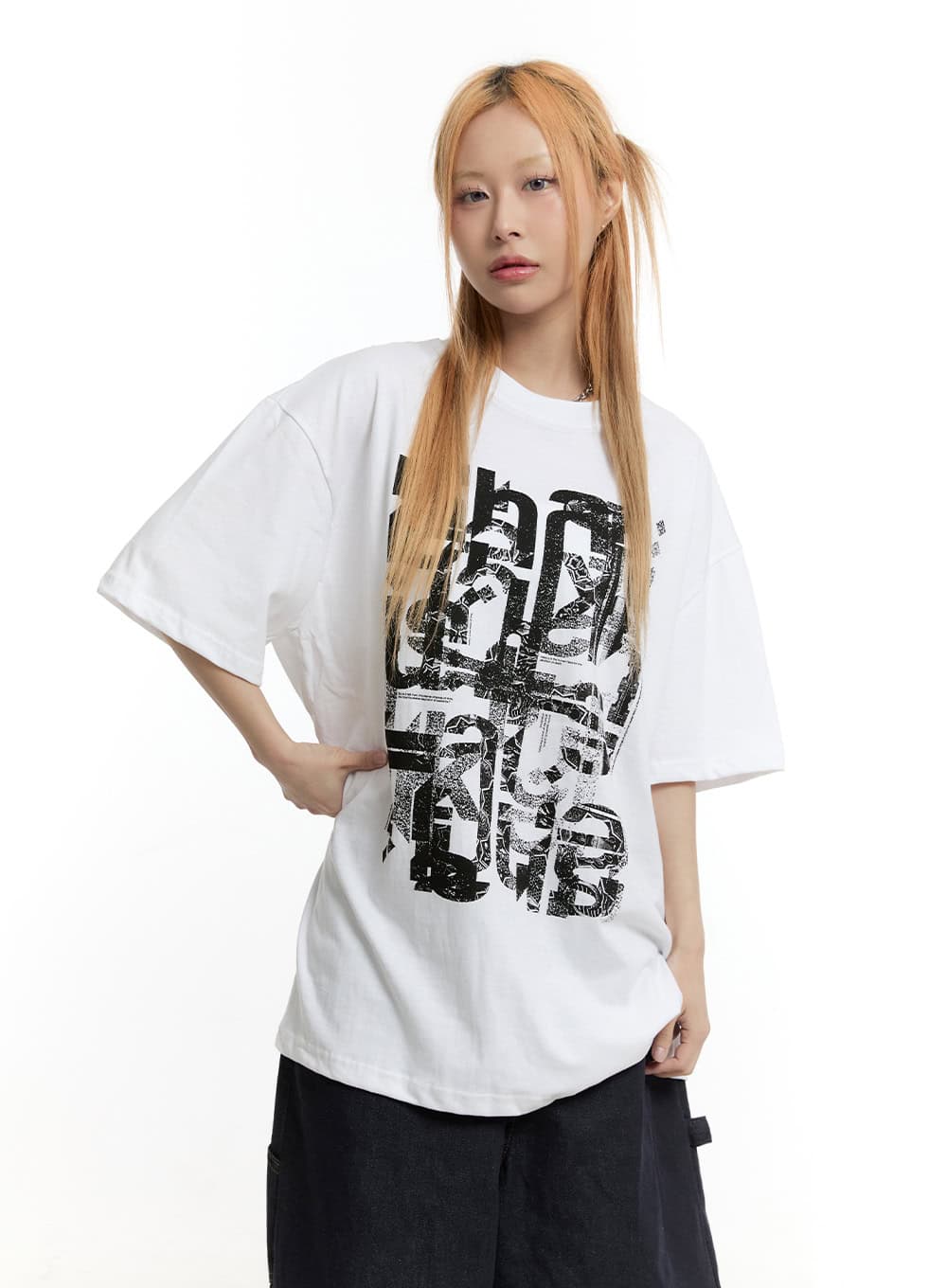 Urban Graphic Cotton T-Shirt CY501