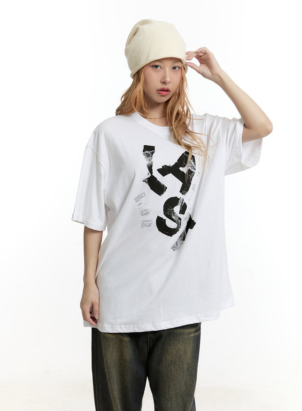 Oversized Graphic T-Shirt CY506
