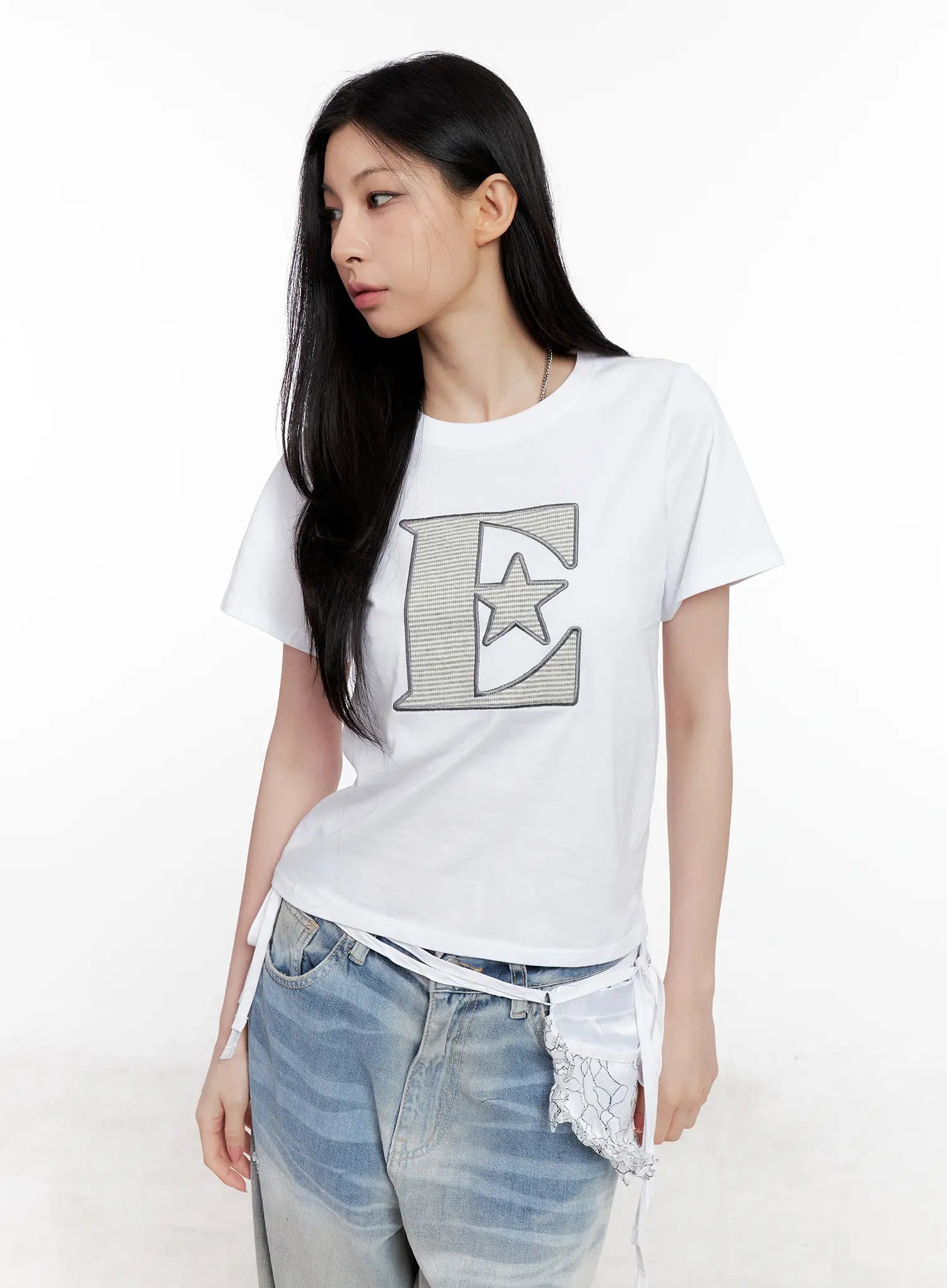 Star Print Casual Tee CL501