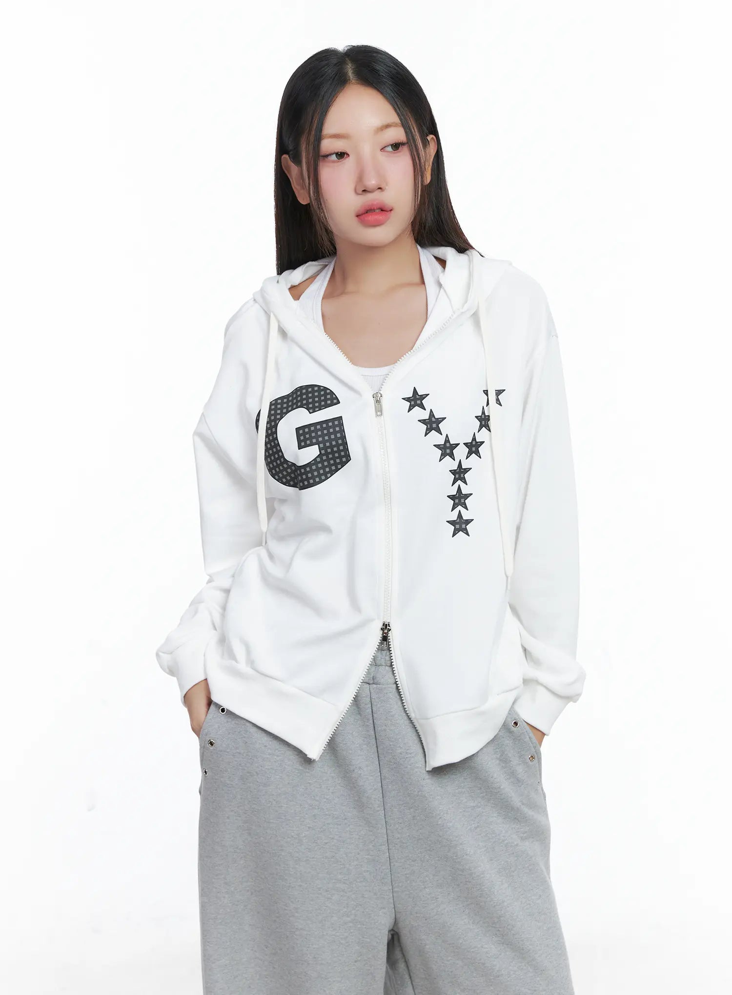GY Starry Zip-Up Hoodie CS502