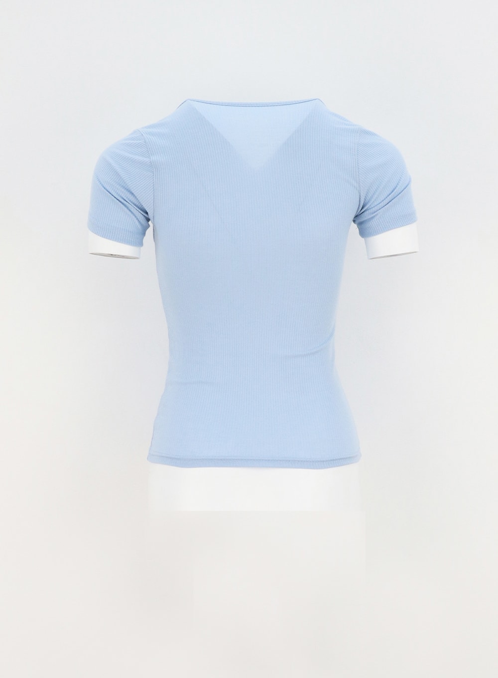 Square Neck Knit Tee CA320