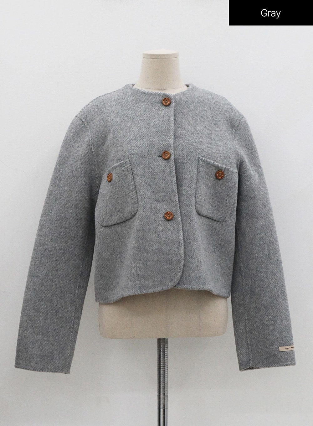 Wooden Button Jacket ON11