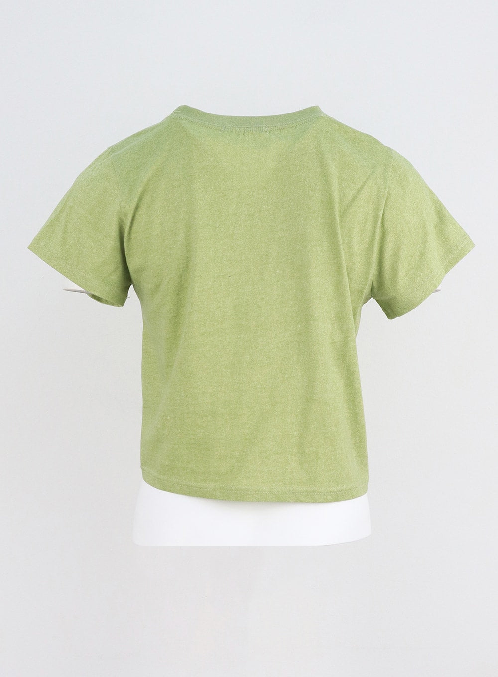 Cotton Graphic Cropped Tee CY331