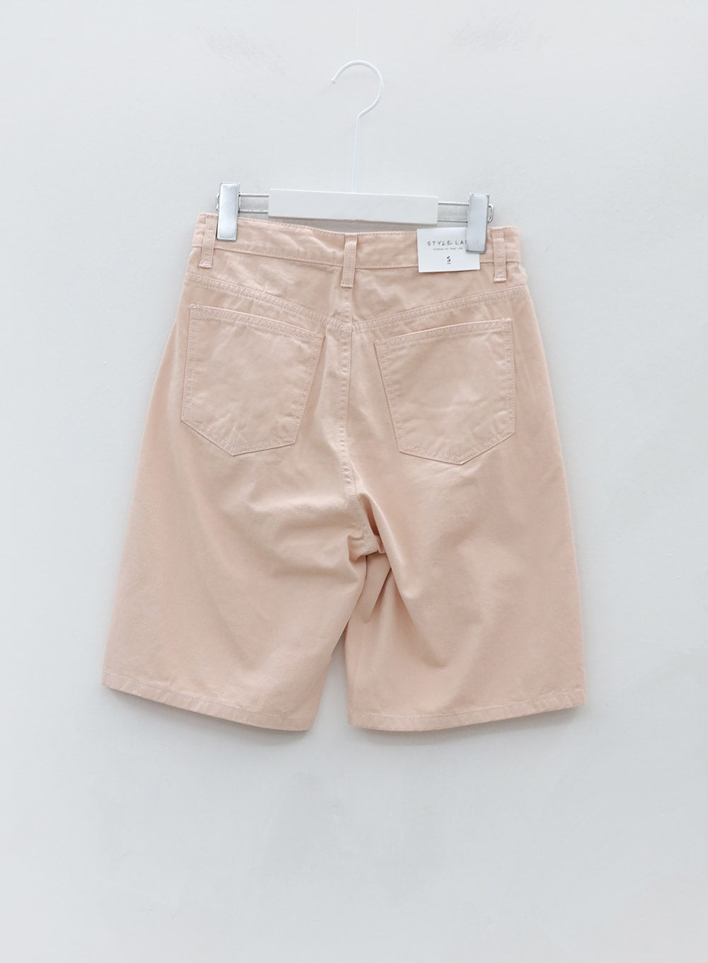 Pintuck Cotton Long Shorts OJ30