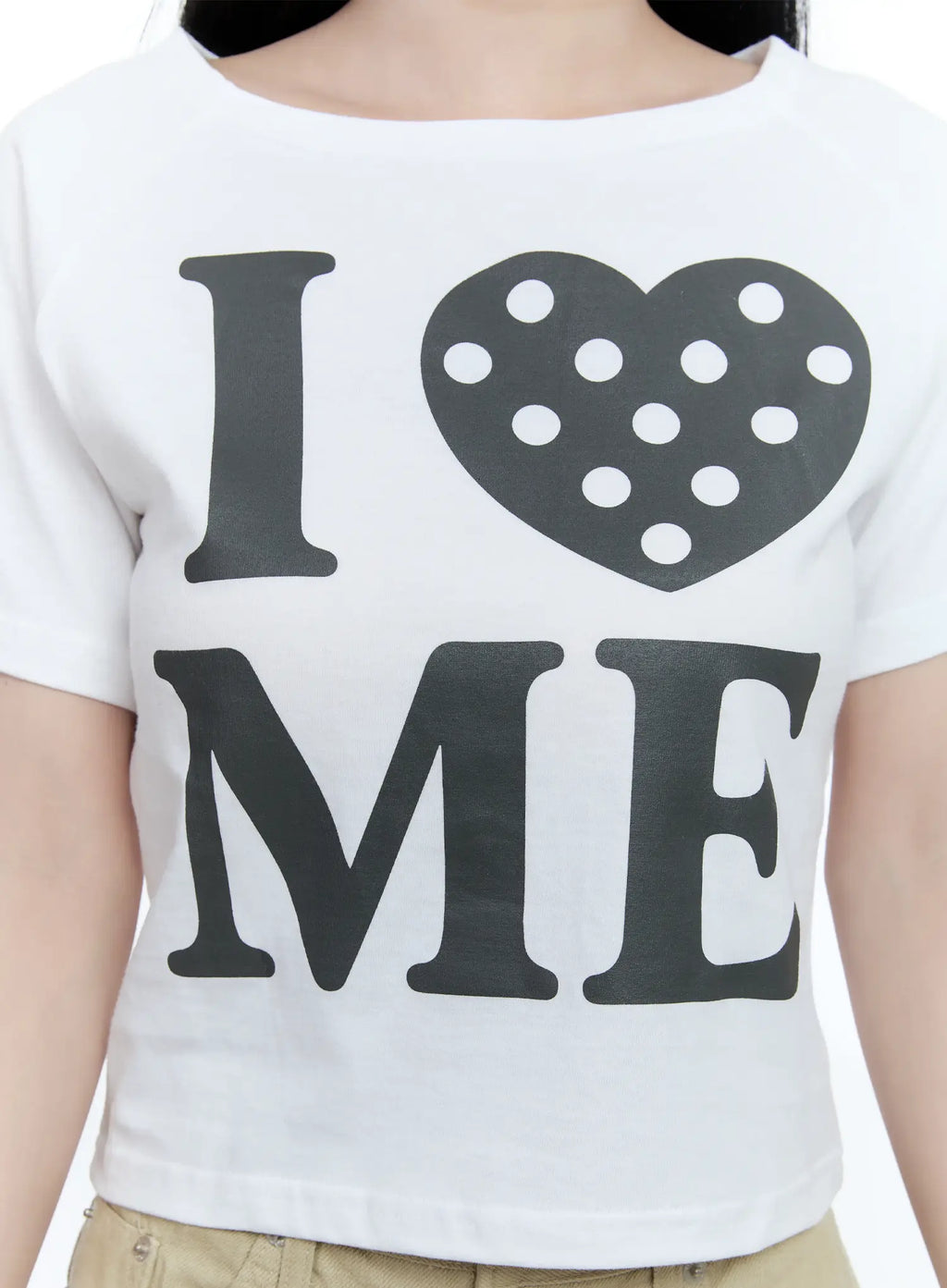 Casual "I Love Me" Graphic Tee CG501