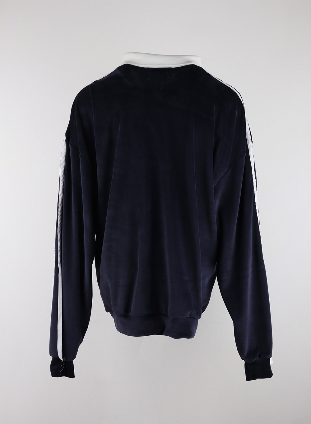 Terry Collar Double Ribbon Sweatshirt CD319