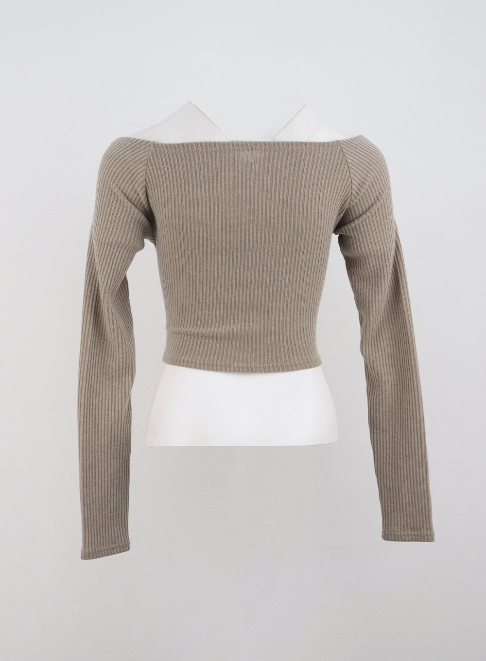 Open Front Tie Bolero Top CN328