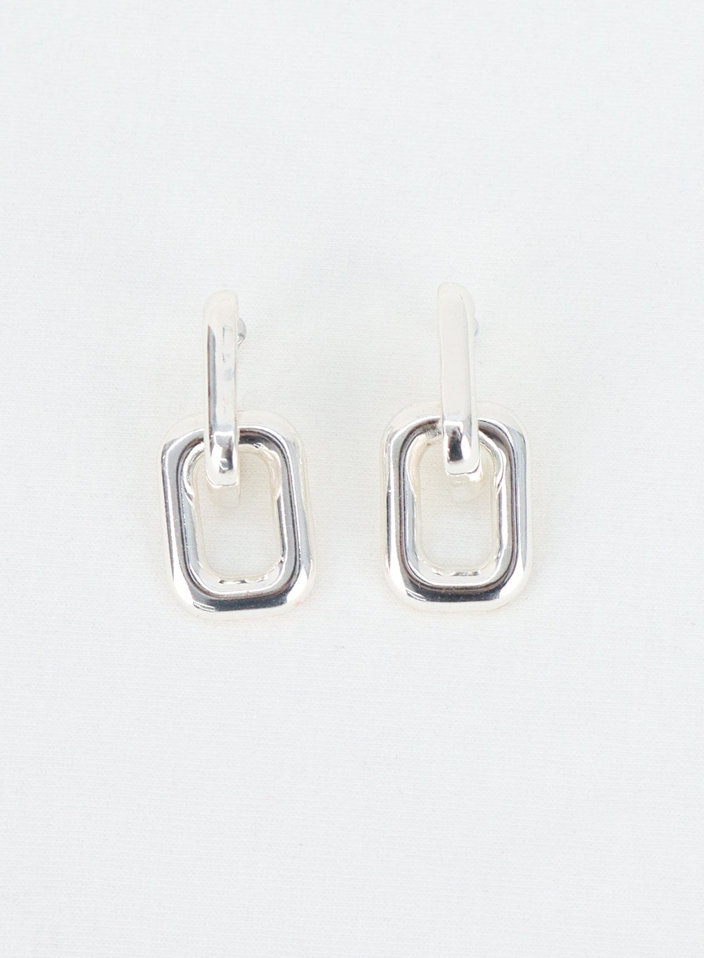 Bold Square Chain Earrings IN302