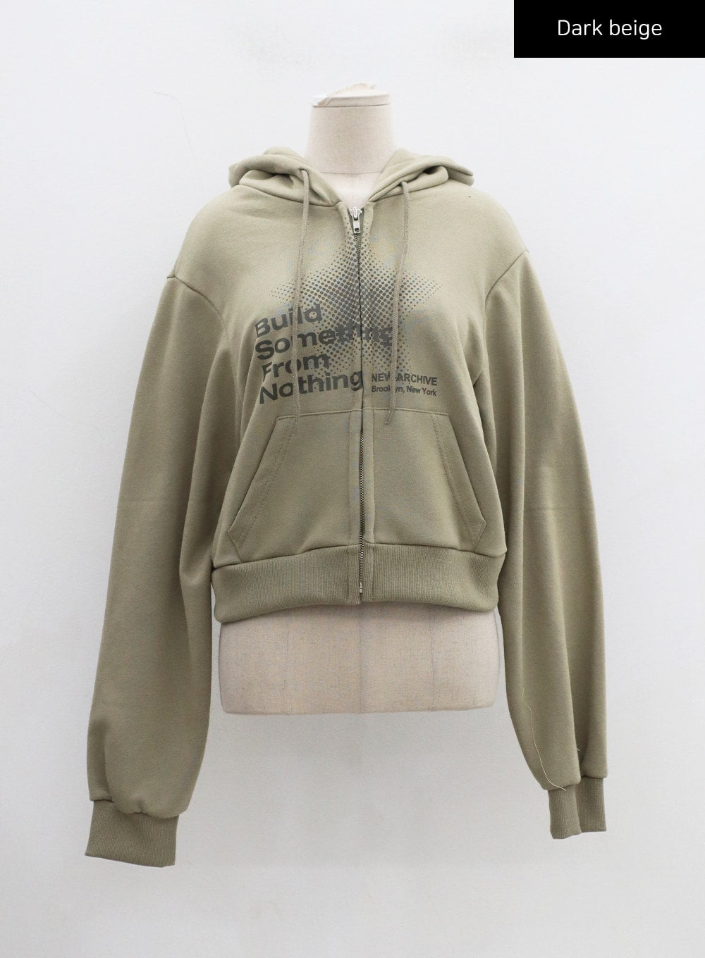 Graphic Zipper Hoodie CD27