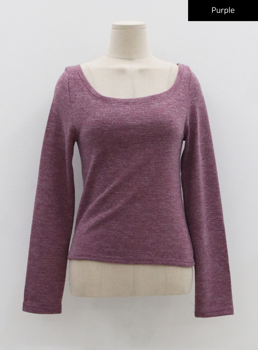 Simpe Wide Round Neck T-Shirt CO17