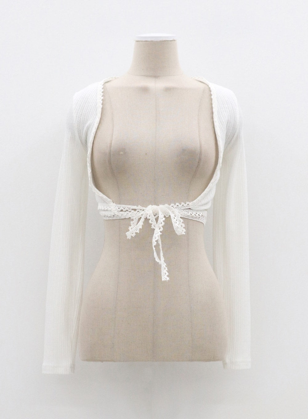 Lace Top And Cardigan Set CM324