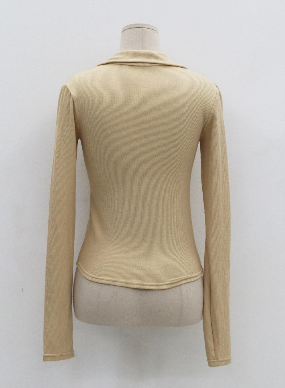 Neck Cross String Collar T-Shirt CO20