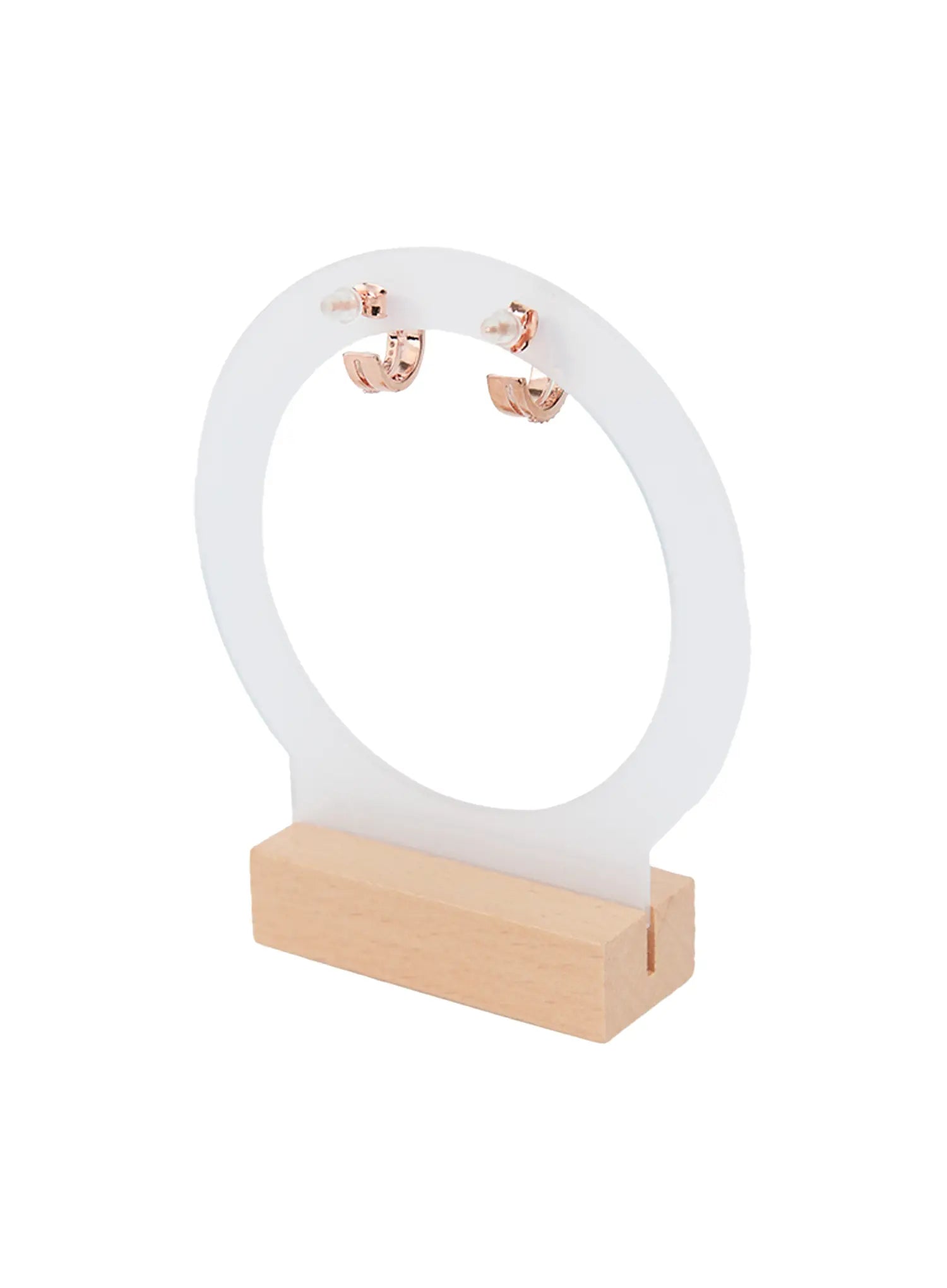 Chunky Double Hoop Earrings CG519