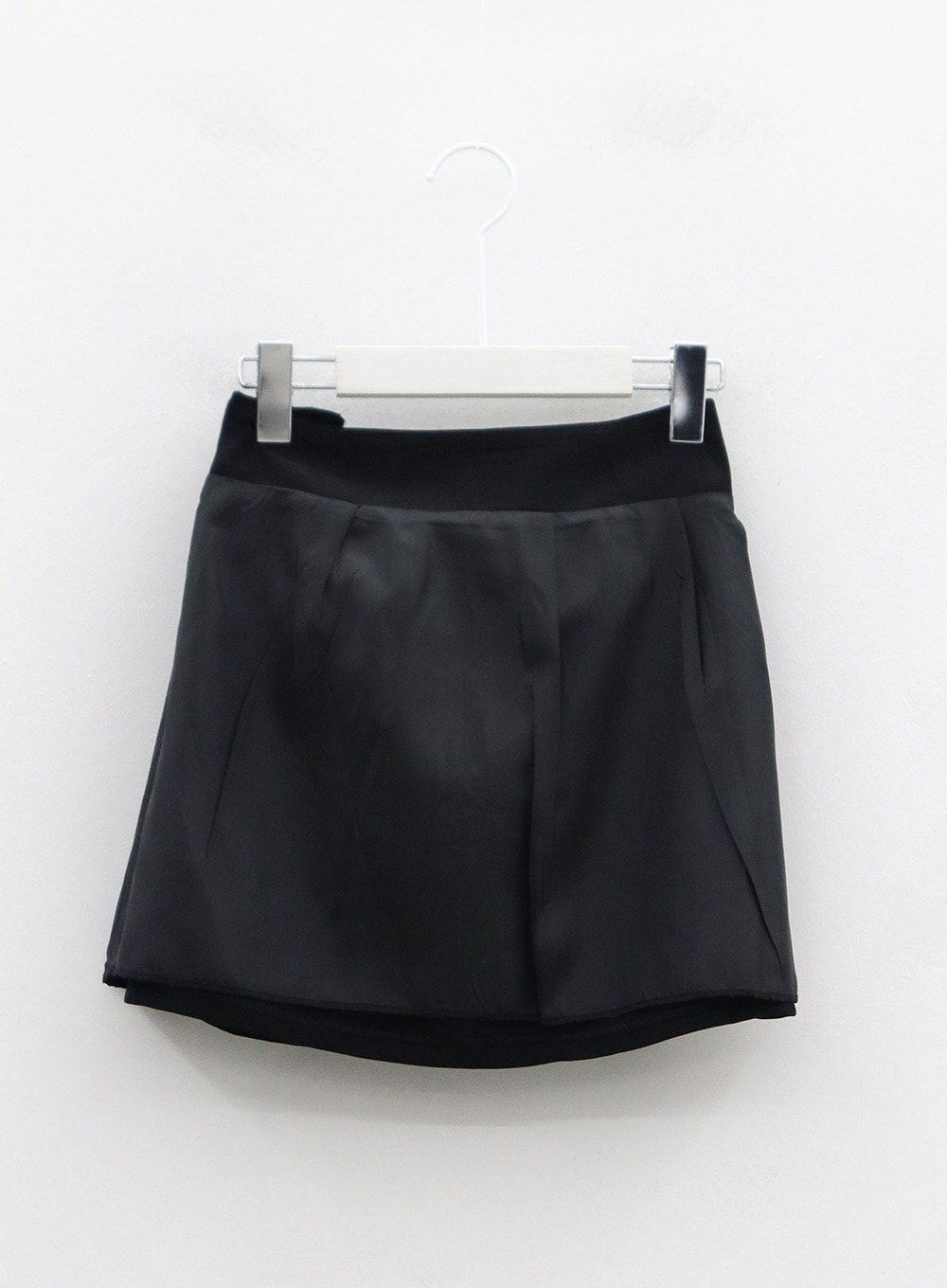 Double Belt Strap Mini Skirt OS05