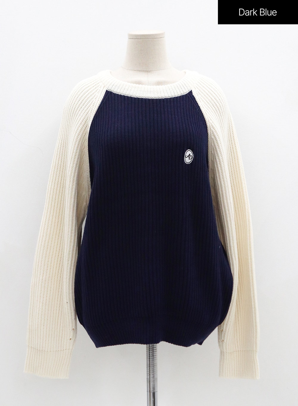 Two Color Knit Sweater OS27