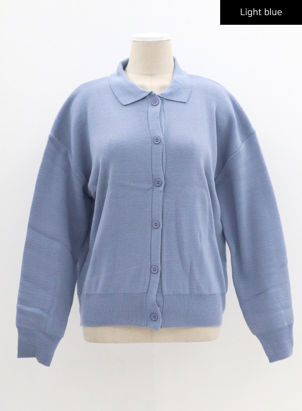 Button Collar Cardigan CM315