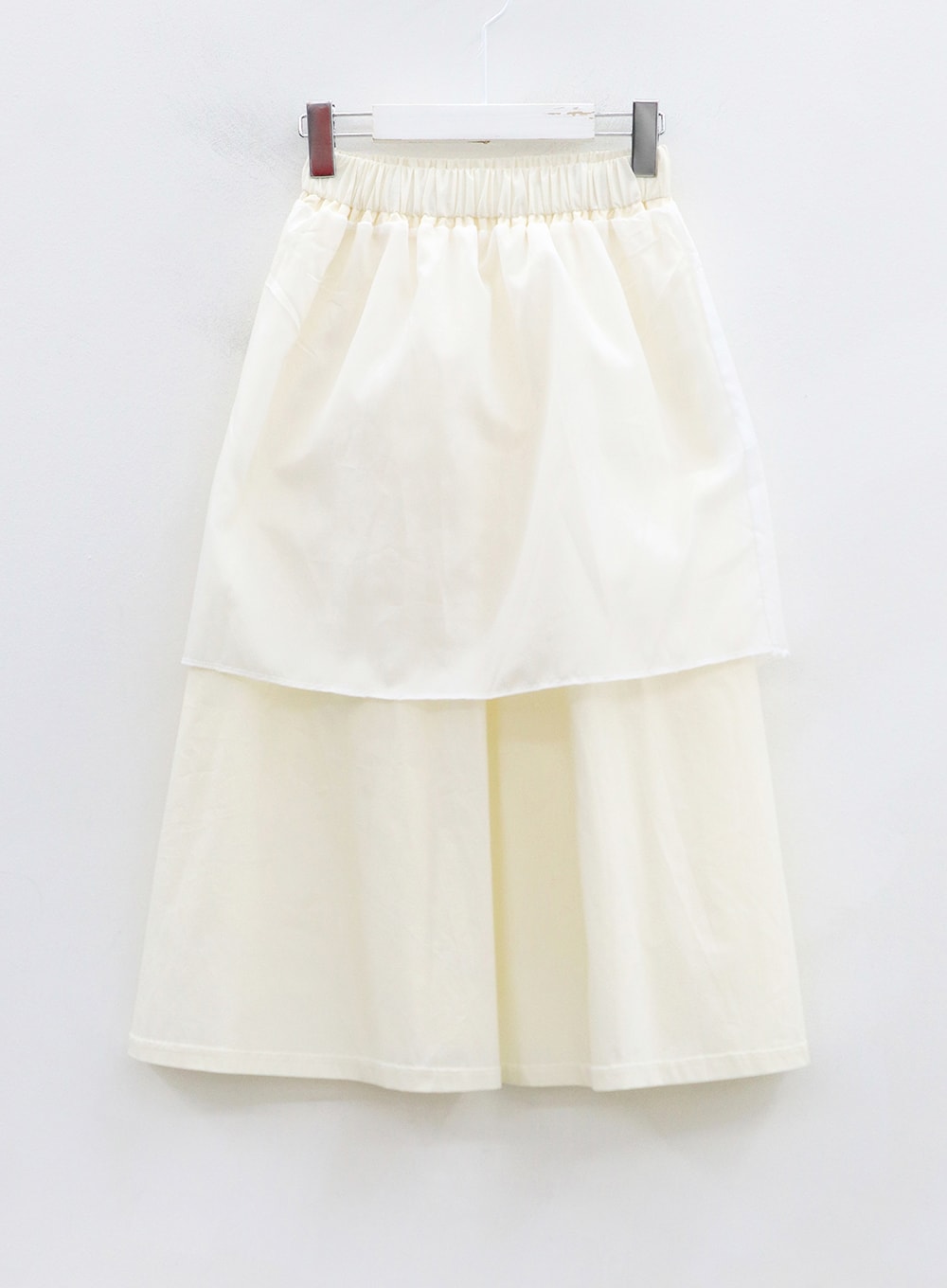 Bending Pleated Long Skirt OO19