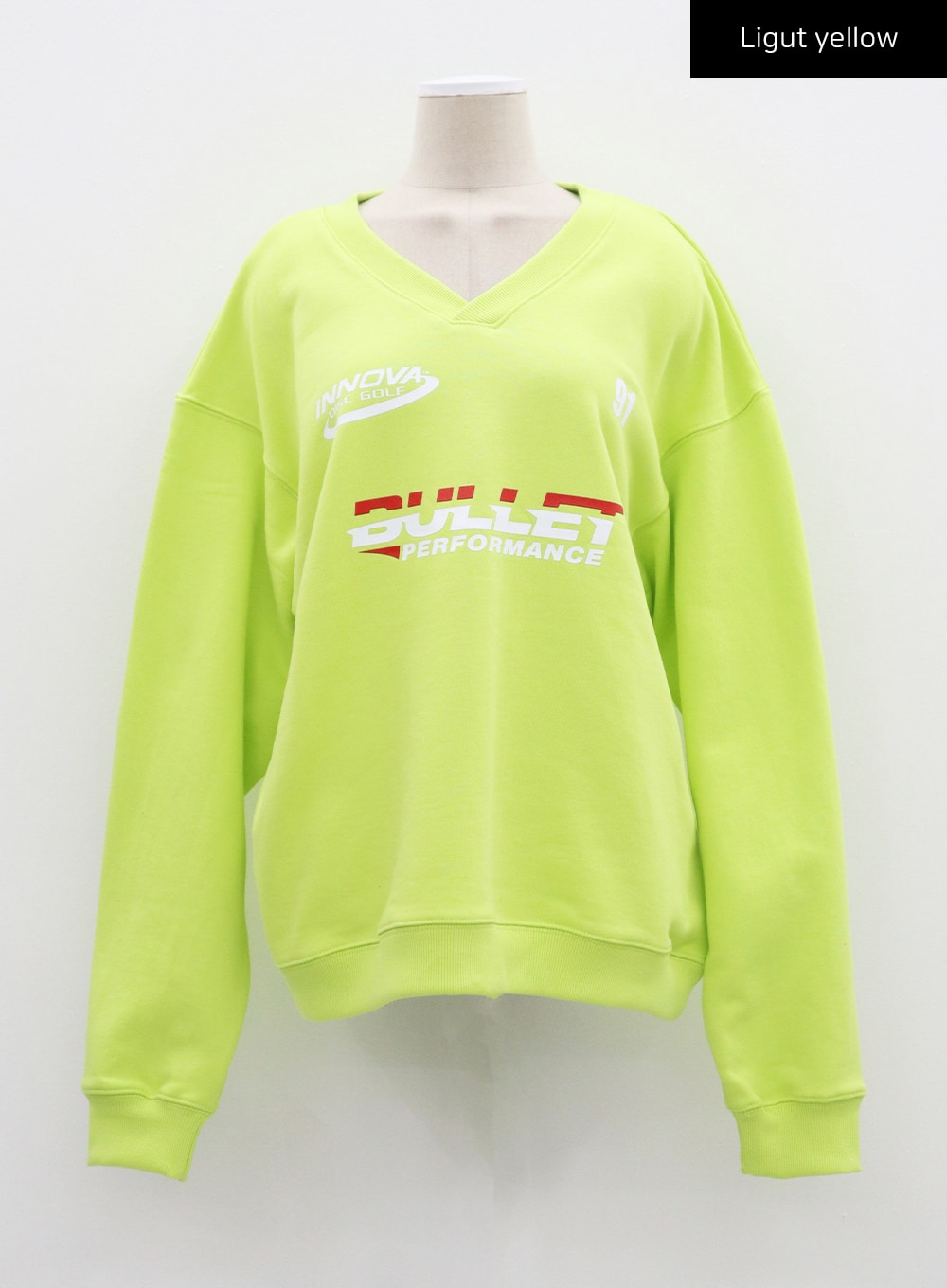 V-Neck Graphic Sweatshirt CF315