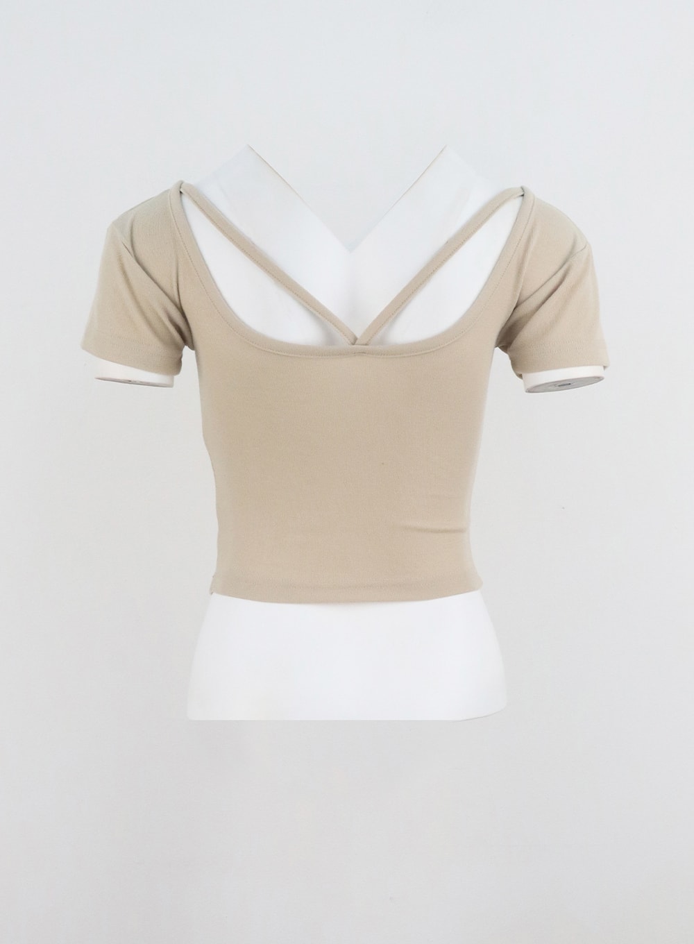 Short Sleeve Zip-Up CL314