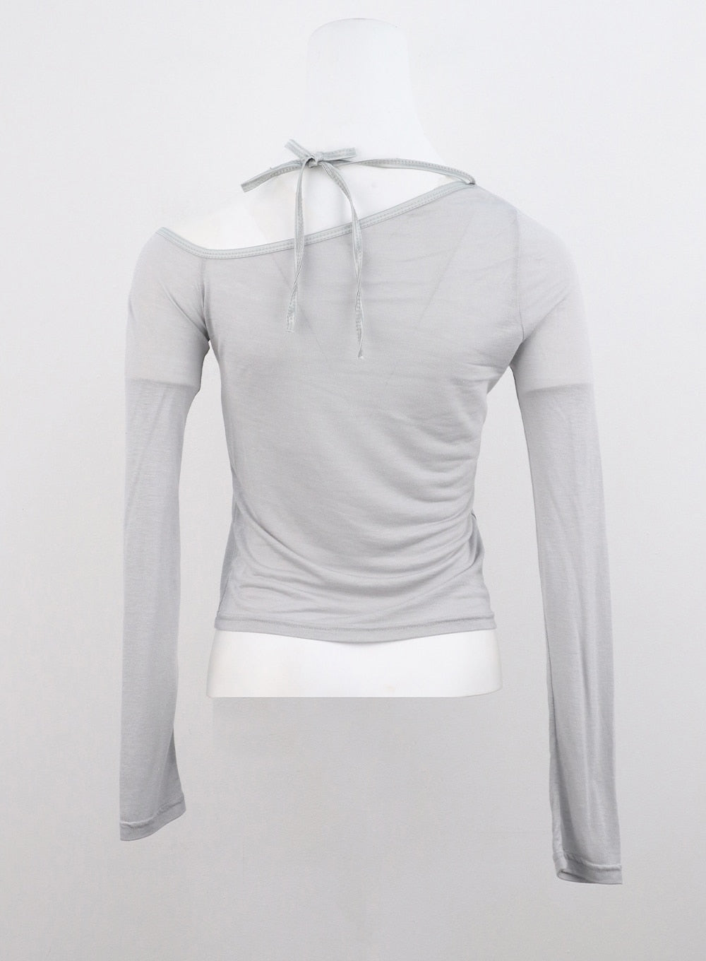 One Shoulder Long Sleeve Top CG317