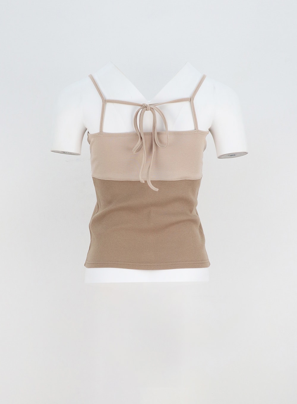 Button Thin Strap Top OY315