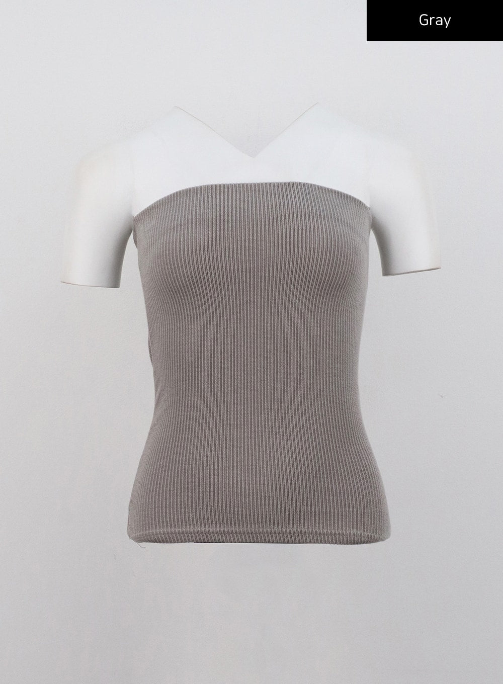 Ribbed Knit Tube Top CG301