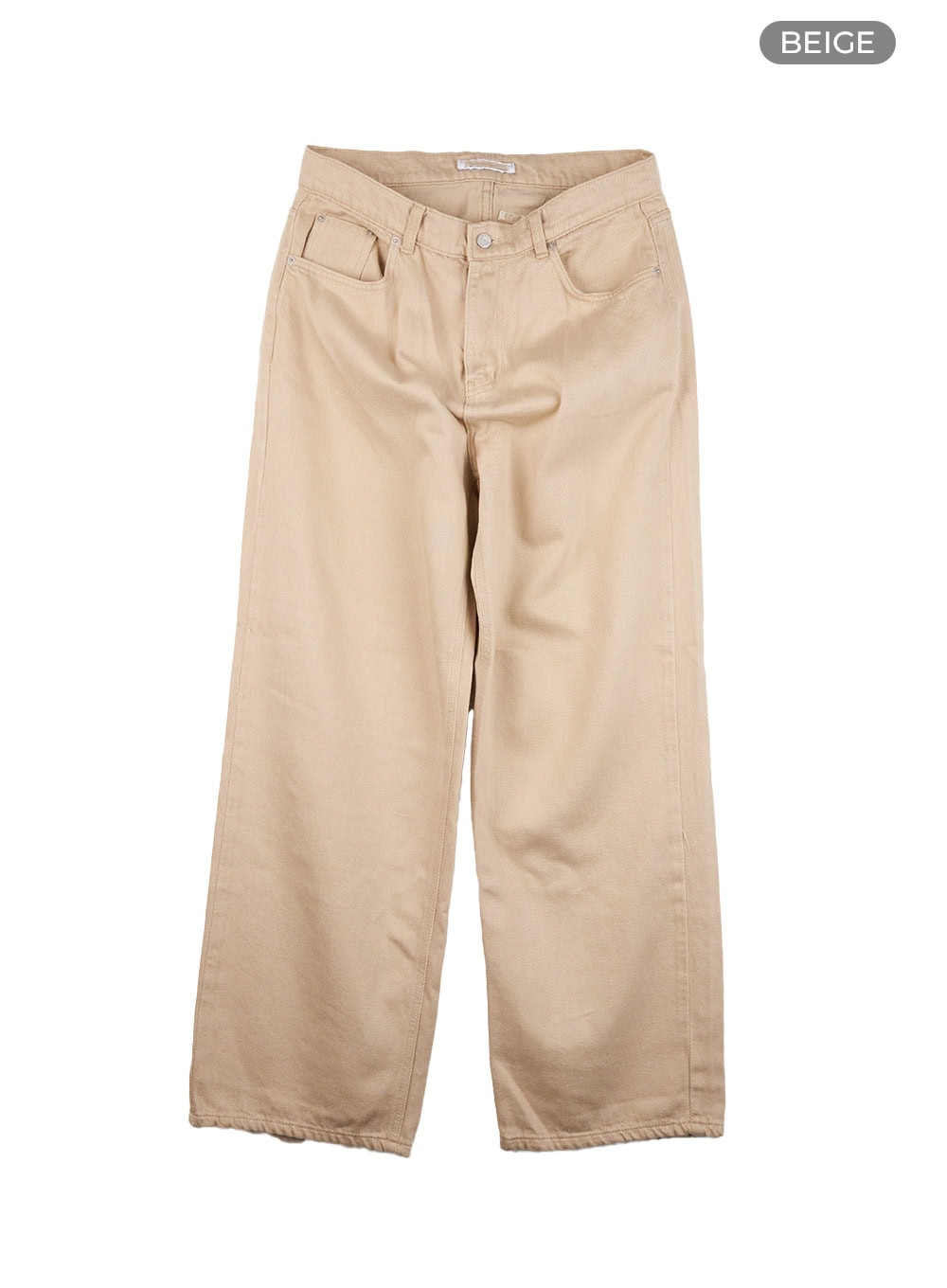 Rayon Solid Wide-Leg Pants CO410